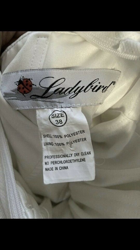 Ladybird Brautkleit/ Hochzeitskleid GR 38 weiß in Recke