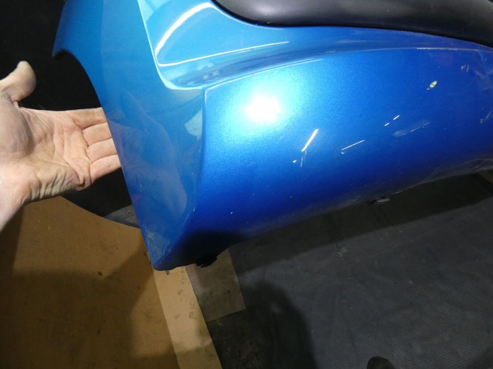 Peugeot 207 CC Stoßstange Hinten Blau KMUD Bj.2007 in Massenbachhausen