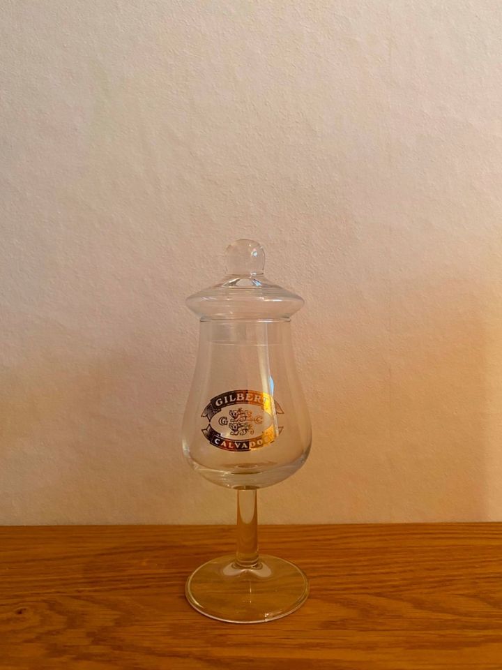 6 Calvados Gläser mit Deckel in St. Ingbert