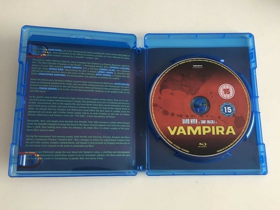 Vampira / UK Blu-ray / Horror Komödie / David Niven / FSK 16 in Köln