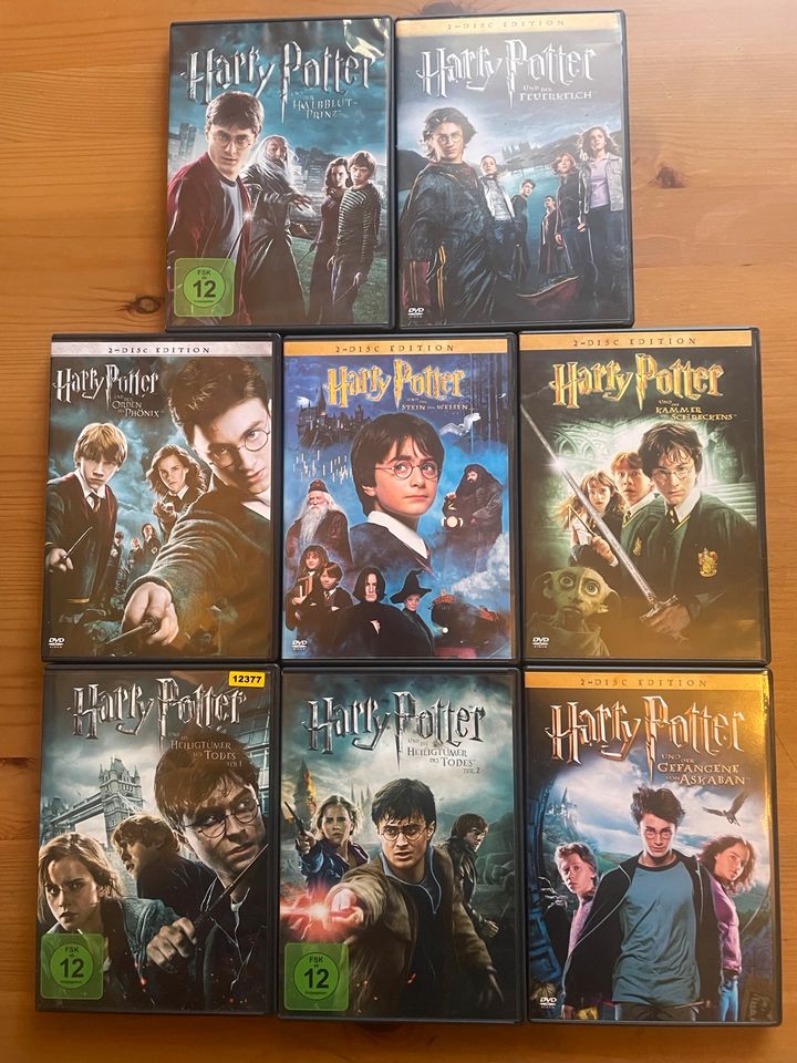 DVD Sammlung Harry Potter alle Teile in Marburg