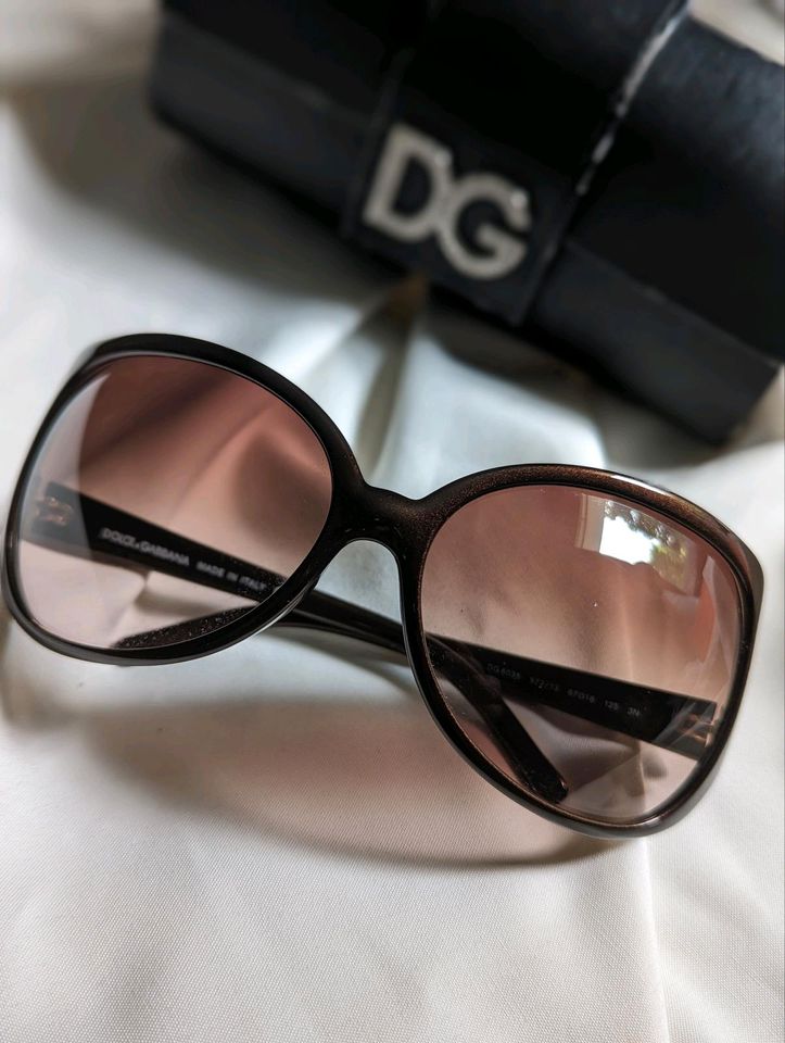 Dolce Gabbana D&G braune Schmetterling-Sonnenbrille braune Gläser in Hemer