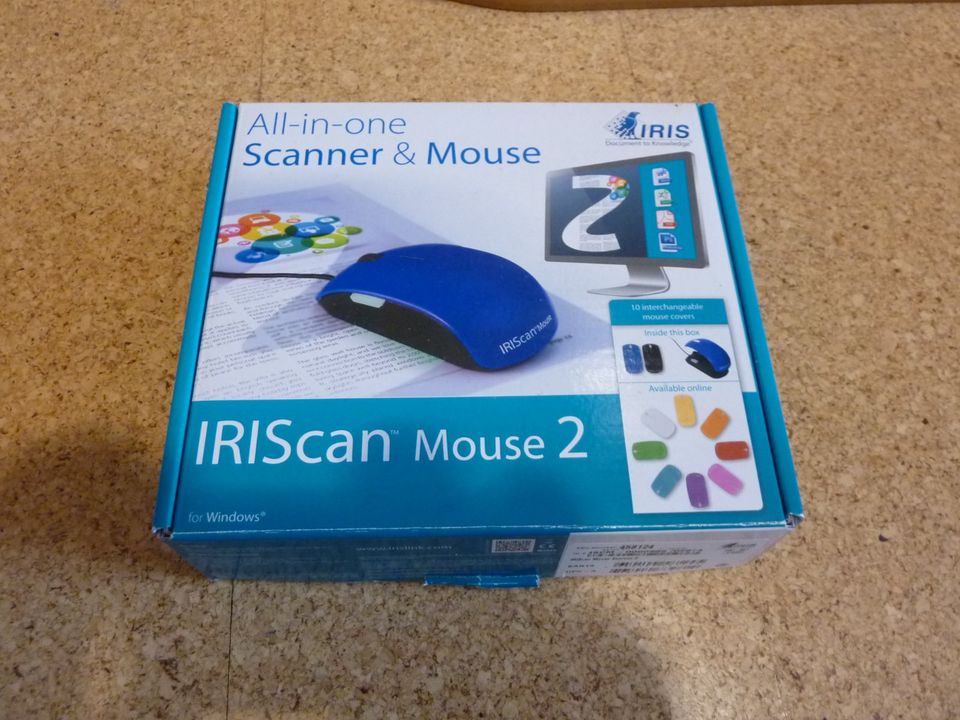 iriscan mouse 2, 2-in-1-Maus und Scanner, unbenutzt, OVP in Möhnesee