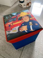 Feuerwehrmann Sam Sitz Hocker Box Kiste Bayern - Stadtbergen Vorschau