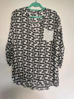 Tredy Bluse, schwarz/ weiß, Größe 2, ca. 42 Baden-Württemberg - Eppelheim Vorschau