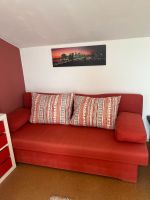 Rote Schlaf-Couch (ausziehbar) Bayern - Würzburg Vorschau