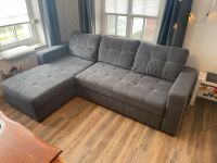 Ecksofa Couch Wohnlandschaft mit Staukasten und Überwurf Nordrhein-Westfalen - Xanten Vorschau