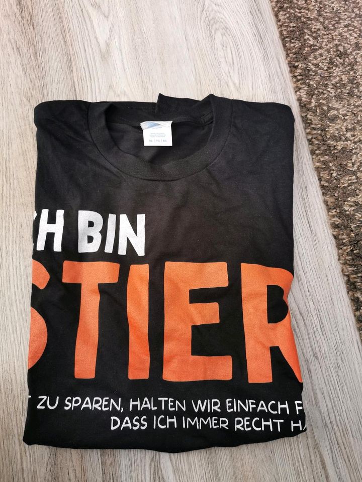 T-shirt Sternzeichen Stier, XL, Neu in Reutlingen