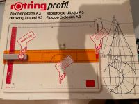 Rotring DIN A3 Zeichenbrett mit viel Zubehör Rheinland-Pfalz - Limburgerhof Vorschau