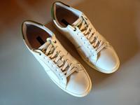 Bruno Banani Sneaker Herrenschuhe Leder weiß-grün Größe 43 Bayern - Lachen Vorschau