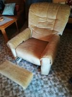 Sessel mit Liegefunktion beige Bayern - Freising Vorschau