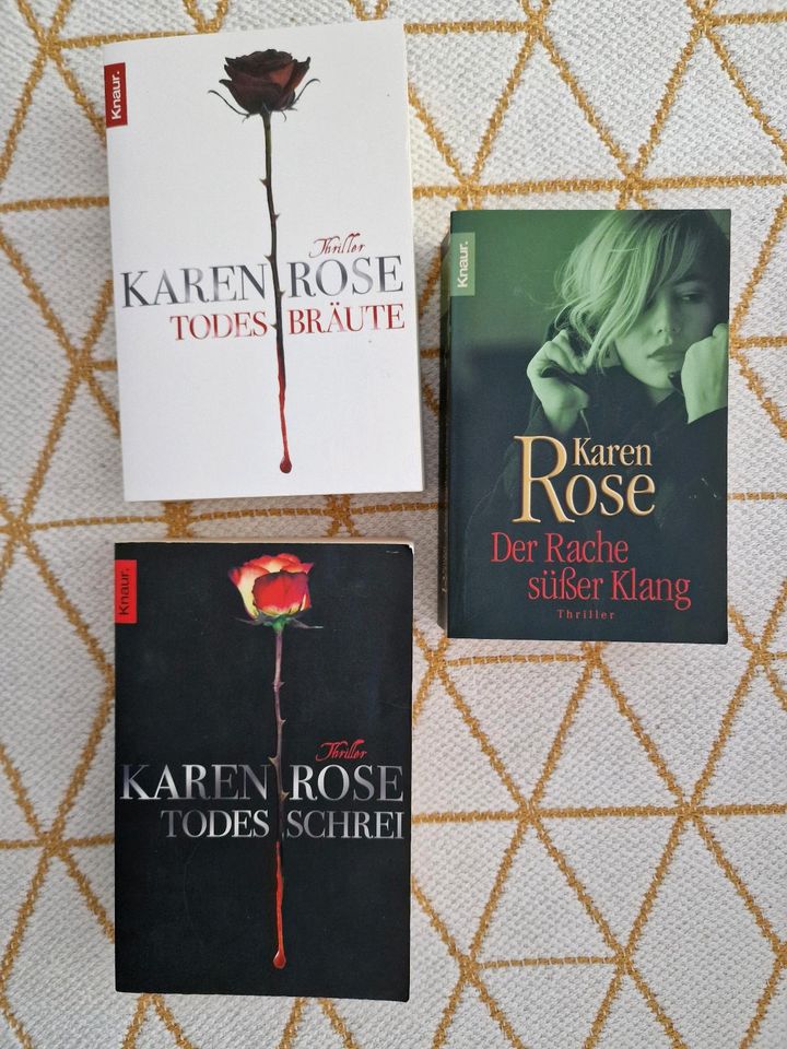 Karen Rose - Todesschrei / Todesbräute / Der Rache süßer Klang in Harsewinkel