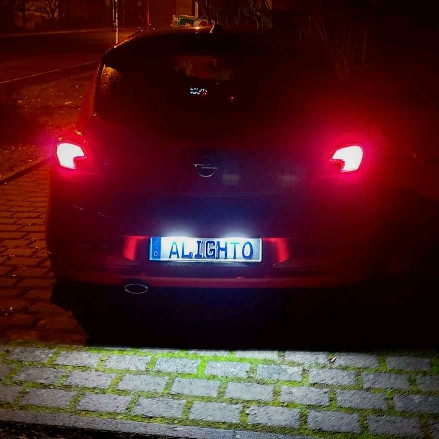 LED Kennzeichenbeleuchtung für Opel Astra H J Corsa C D Insignia in Bayern  - Bad Kissingen, Tuning & Styling Anzeigen