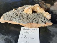 Vanadinit auf Baryt ? Roh Edelsteine ca. 437 g ca. 14 x 7 x 3 cm Saarland - Blieskastel Vorschau