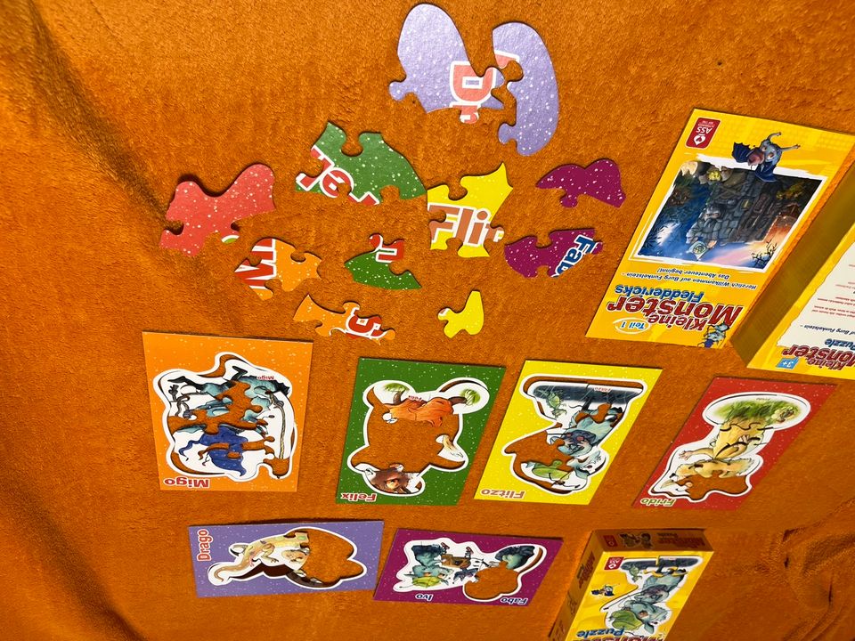 Puzzle kleine Monster Fleddericks Spielzeug in Jena