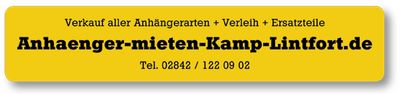 ABVERKAUF Baumaschinenanhänger Minibagger 3,5t HS 353516 PROFI in Kamp-Lintfort