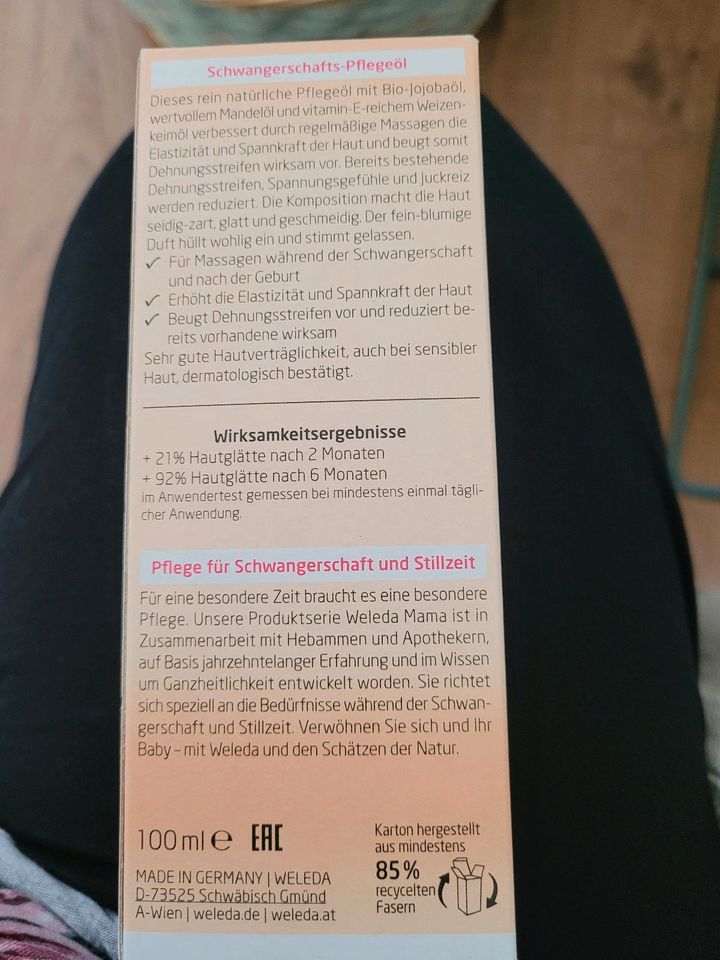 Weleda Schwangerschafts-Pflegeöl neu in Lemförde