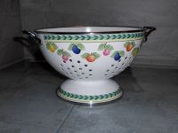 Obstschale Sieb von Villeroy & Boch H: 14cm ⌀: 22cm Emailliert Berlin - Reinickendorf Vorschau