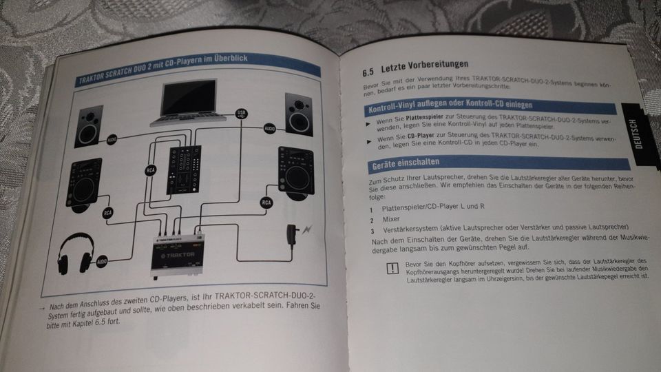 DJ Scratch Duo Bedienungsanleitung in Süplingen