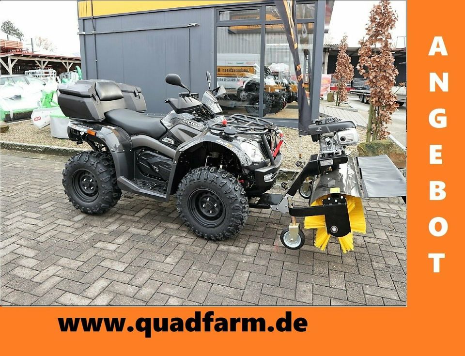 ATV / Quad GOES Iron black, 27 PS inkl. Kehrmaschine , LOF in Mettingen