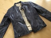 Lederjacke Echtes Leder Gr. 38 rauchblau „Neu“ Baden-Württemberg - Schramberg Vorschau