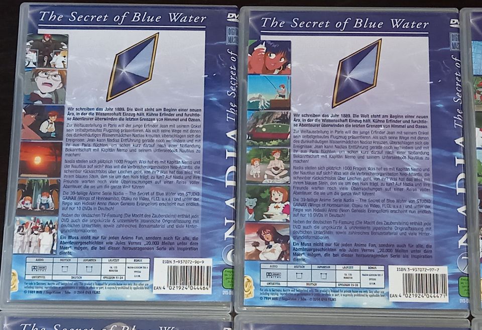Nadia - The Secret of Blue Water 1-10, alle 39 Folgen der Serie in Bocholt
