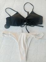 Bikini schwarz/weiß Größe M Brandenburg - Nauen Vorschau