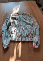 Leichte Blumenjacke floral Bluson mint rosa Gr 36 S Dresden - Pieschen Vorschau
