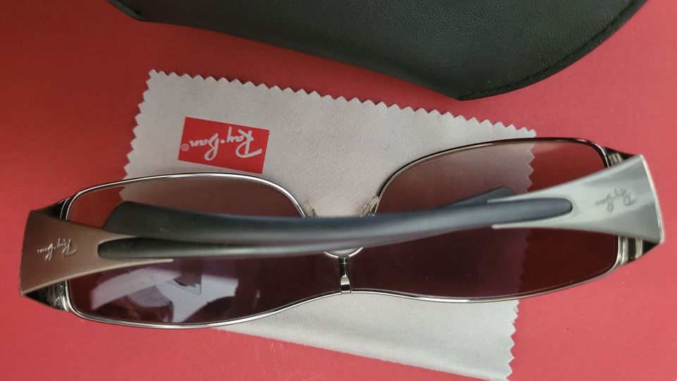 Ray-Ban Unisex Sonnenbrille RB3268 silbergrau gebürstet in Burgdorf