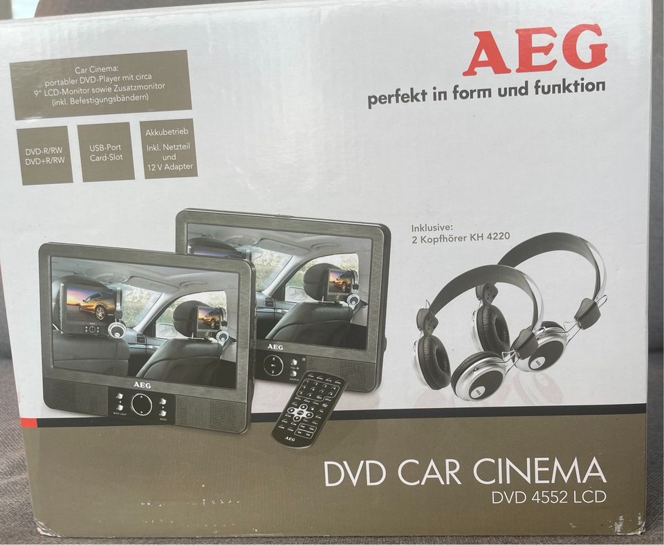 AEG DVD Car Cinema 4552 LCD in Riedlingen