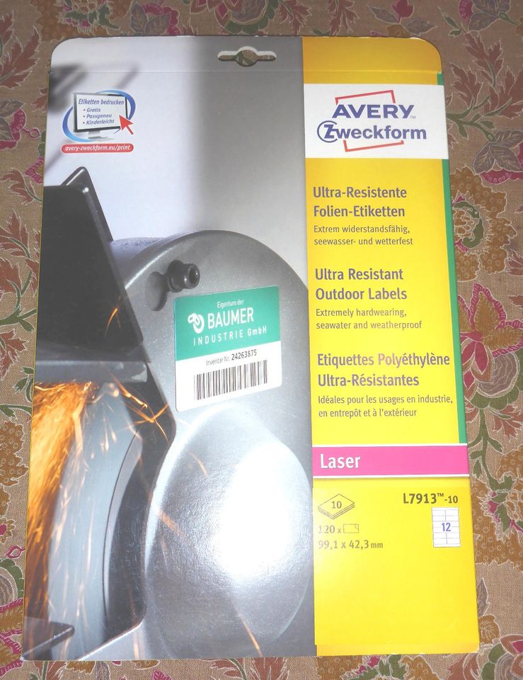 AVERY L7913-10 Zweckform Ultra-resistente Folien-Etiketten 120 St in Köln