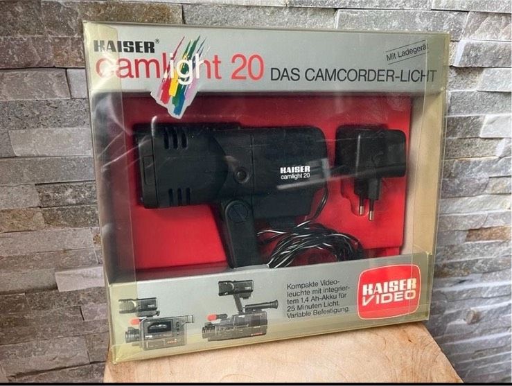 Kaiser Camlight 20 das Camcorder-Licht original Karton in Großefehn