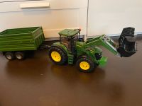 John Deer Frontlader Traktor mit Wagen, wie neu, lenkbar Baden-Württemberg - Marbach am Neckar Vorschau