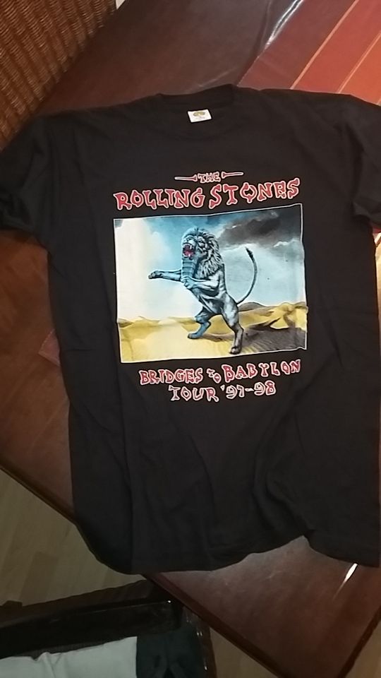 Original Shirt Rolling Stones 1997/1998 World Tour in Waldheim
