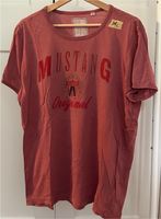 Rotes Mustang - Shirt in Größe L Harburg - Hamburg Hausbruch Vorschau