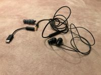 Kopfhörer Sony schwarz Kabel Mikrofon in-ear Bayern - Gmund Vorschau