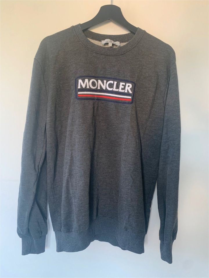 MONCLER - Sweatshirt - Shirt - grau - L - Luxus - Pullover in Neu-Isenburg
