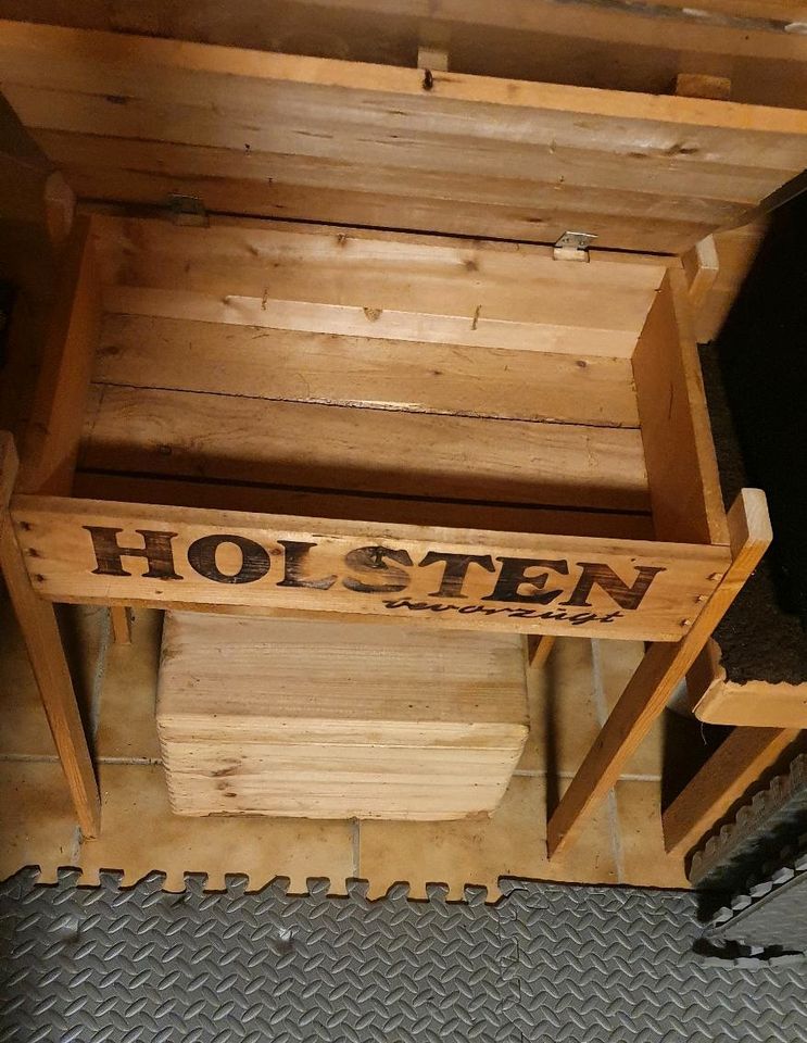 Tisch Holsten aus Holz zum Öffnen Partykeller in Hamburg