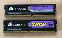 2x DDR2 Ram Corsair CM2X1024-6400C4 1GB 800Mhz 2,1V 4-4-4-12 Rheinland-Pfalz - Lötzbeuren Vorschau