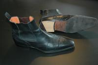 Santoni Chelsea Boots Brogue schwarz 9.5 EU44 Stuttgart - Hedelfingen Vorschau
