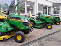 Rasentraktor Aufsitzmäher John Deere X350R Hessen - Rosenthal Vorschau