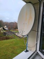 Satelittenschüssel mit Teleskopstange Brandenburg - Nordwestuckermark Vorschau