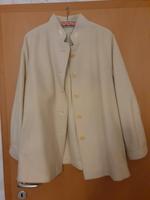 WIE NEU - Wolljacke Winterjacke Gr. 48 in wollweiß Hessen - Angelburg Vorschau