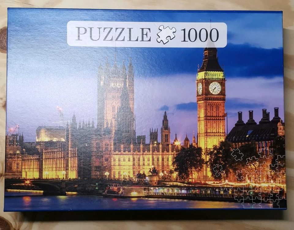 Puzzle London bei Nacht, 1000 Teile, vollständig, wie NEU! in Ludwigsburg