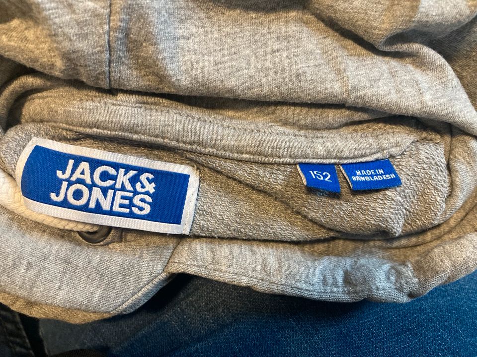 Jack & Jones Kapuzen Pullover 152 grau in Haltern am See