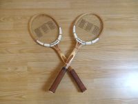 alte Holz Tennisschläger Retro Vintage Deko Niedersachsen - Schortens Vorschau