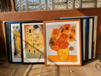 10 Bilder verschiedene Größen van Gogh da Vincent ohne Glas Nordrhein-Westfalen - Gelsenkirchen Vorschau