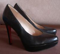 5th Avenue Leder High Heels Gr. 37 Plateau Pumps schwarz Baden-Württemberg - Bruchsal Vorschau