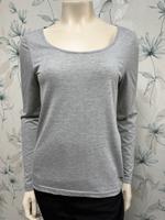 AJC Langarmshirt Gr 36 grau Niedersachsen - Jesteburg Vorschau