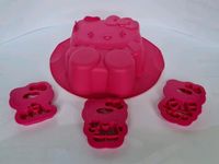 Tupperware - Hello Kitty Silikonbackform + 3 Keksausstecher - NEU Bayern - Lichtenfels Vorschau